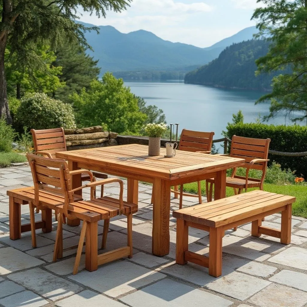 Juego de muebles para exterior